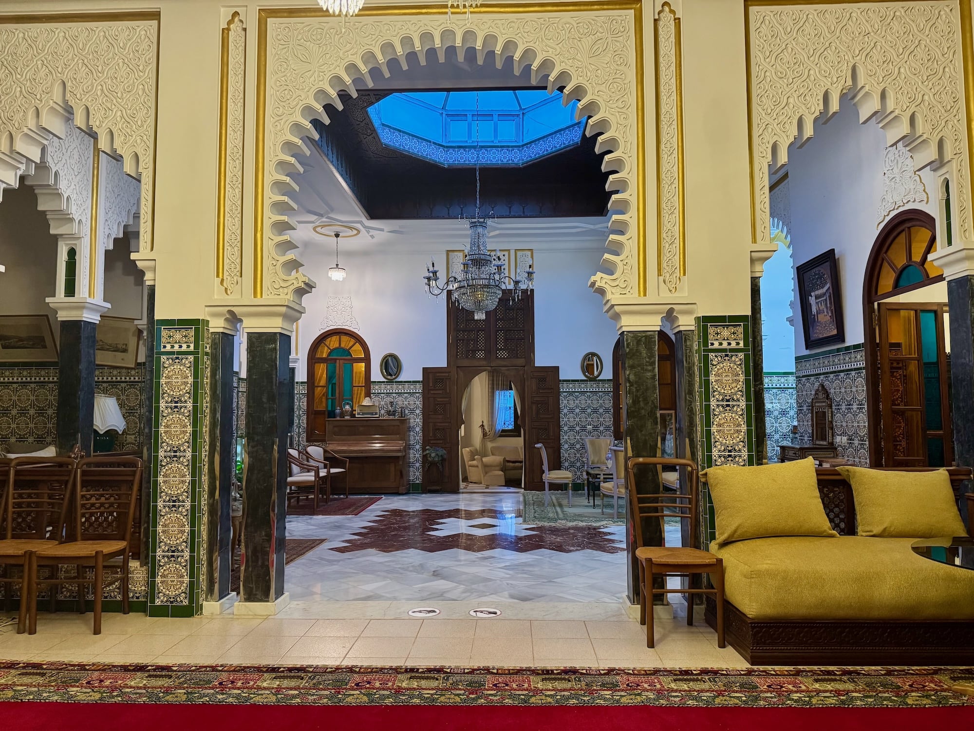 Künstler-Cafe in Tanger